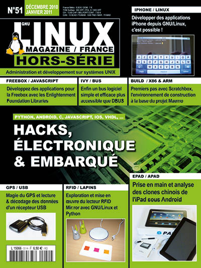 Hacks, électronique & embarqué